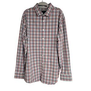 Men's Mizzen + Main Leeward Long Sleeve Button Down Dress Shirt | Size XL Trim